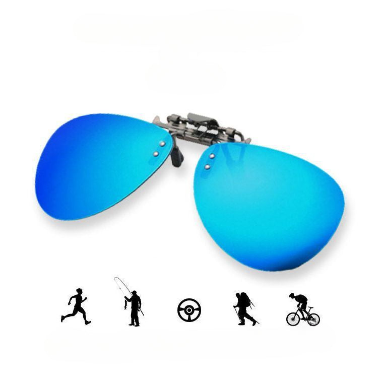 Gafas de sol con PC para hombres con clip para hombres al por mayor